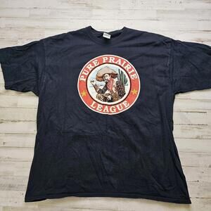 PURE PRAIRIE LEAGUE Men's XXL Graphic Tee Big Logo T-Shirt tour Album Concert